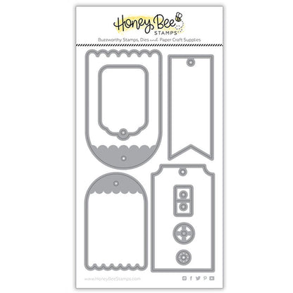 Terrific Tags - Honey Cuts - Stand - Alone Dies - Honey Bee Stamps