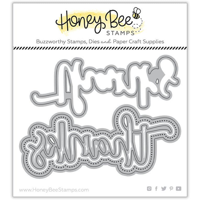 Thanks - Honey Cuts - Honey Bee Stamps