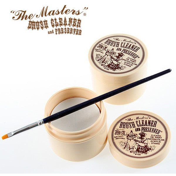 The Masters Brush Cleaner, 1 oz. Jar - Honey Bee Stamps