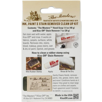 The Masters Ink, Paint & Stain Remover Clean Up Kit - Honey Bee Stamps