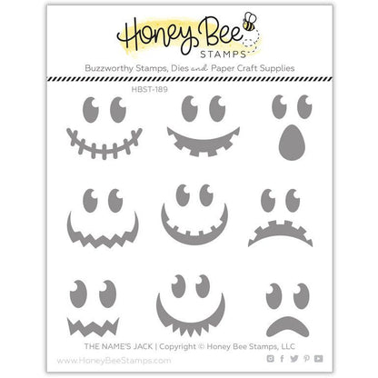 The Name's Jack - 4x4 Stamp Set - Honey Bee Stamps