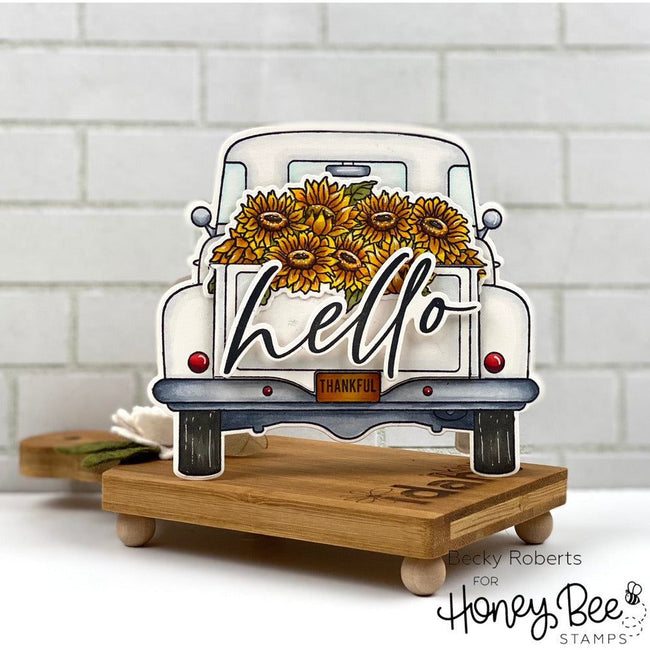Thinking Of You Big Time - 6x8 Stamp Set - Honey Bee Stamps