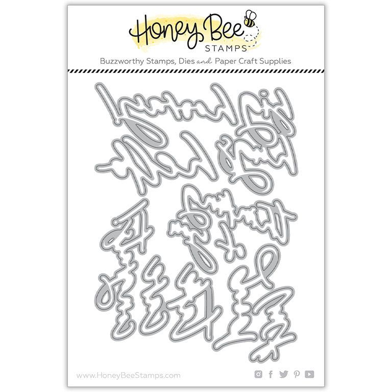 Thinking Of You Big Time - Honey Cuts - Coordinating Dies - Honey Bee Stamps