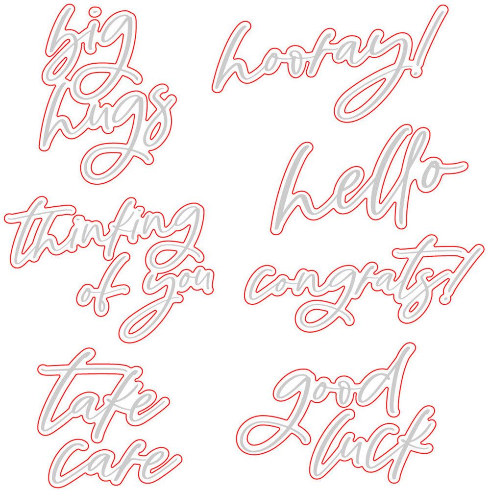 Thinking Of You Big Time - Honey Cuts - Coordinating Dies - Honey Bee Stamps