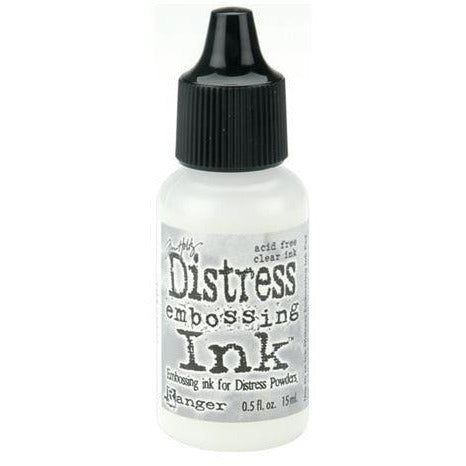 Tim Holtz Distress Embossing Pad Re-Inker .5oz - Honey Bee Stamps