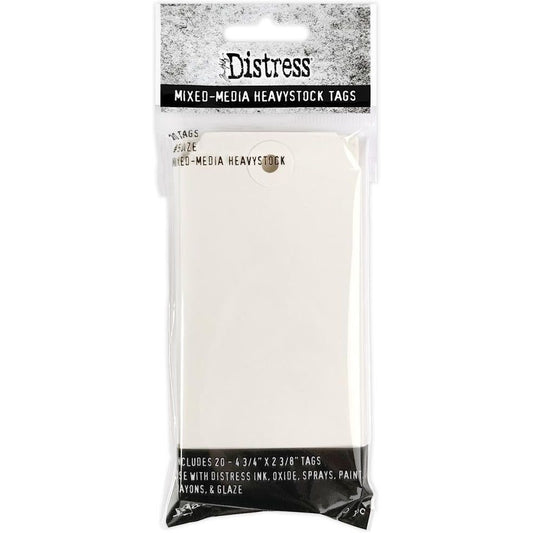 Tim Holtz Distress Heavystock Tags 5 20/Pkg - Honey Bee Stamps