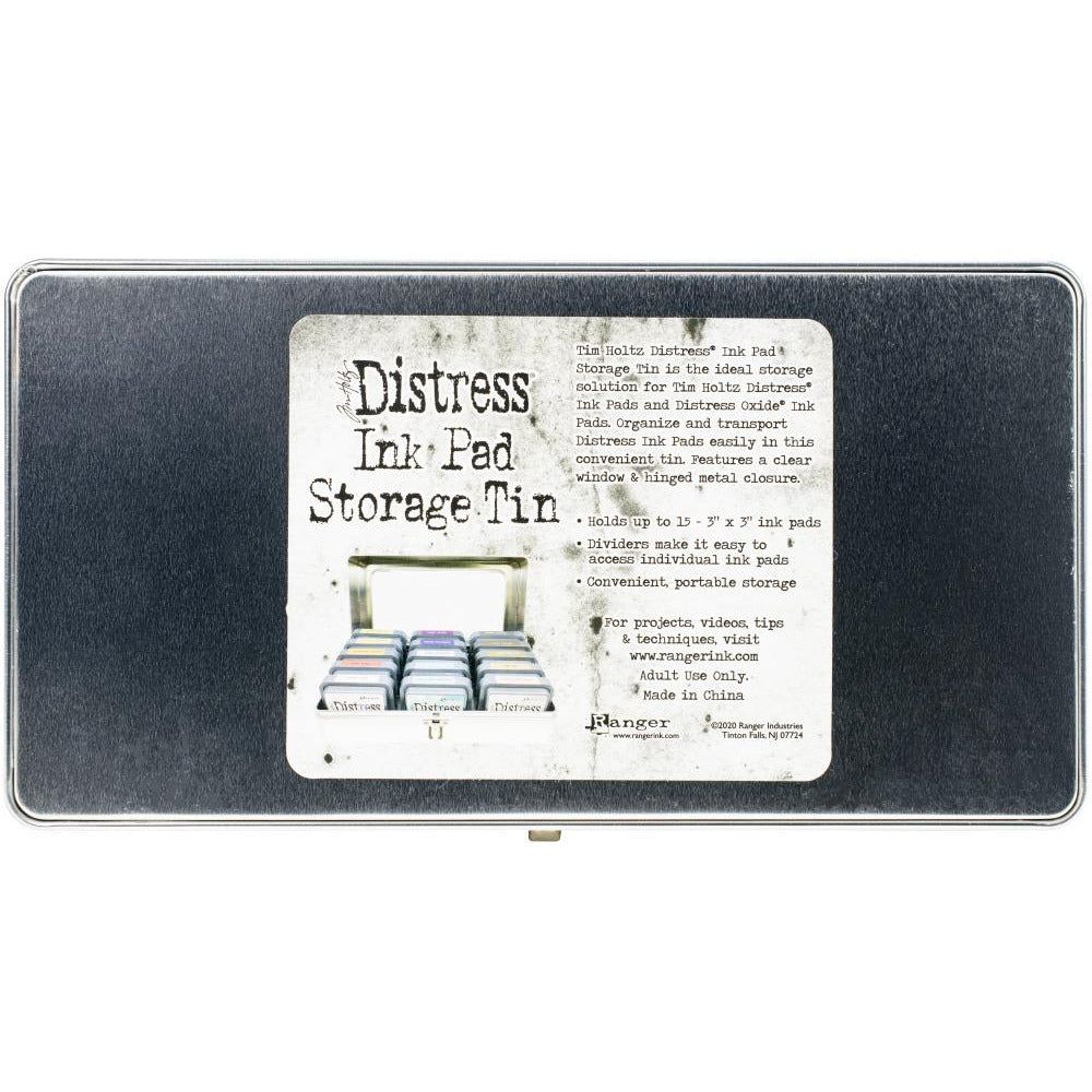 Tim Holtz Distress Ink Pad Storage Tin - Honey Bee Stamps