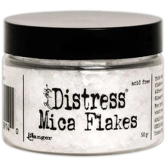 Tim Holtz Distress Mica Flakes 50g Jar - Honey Bee Stamps