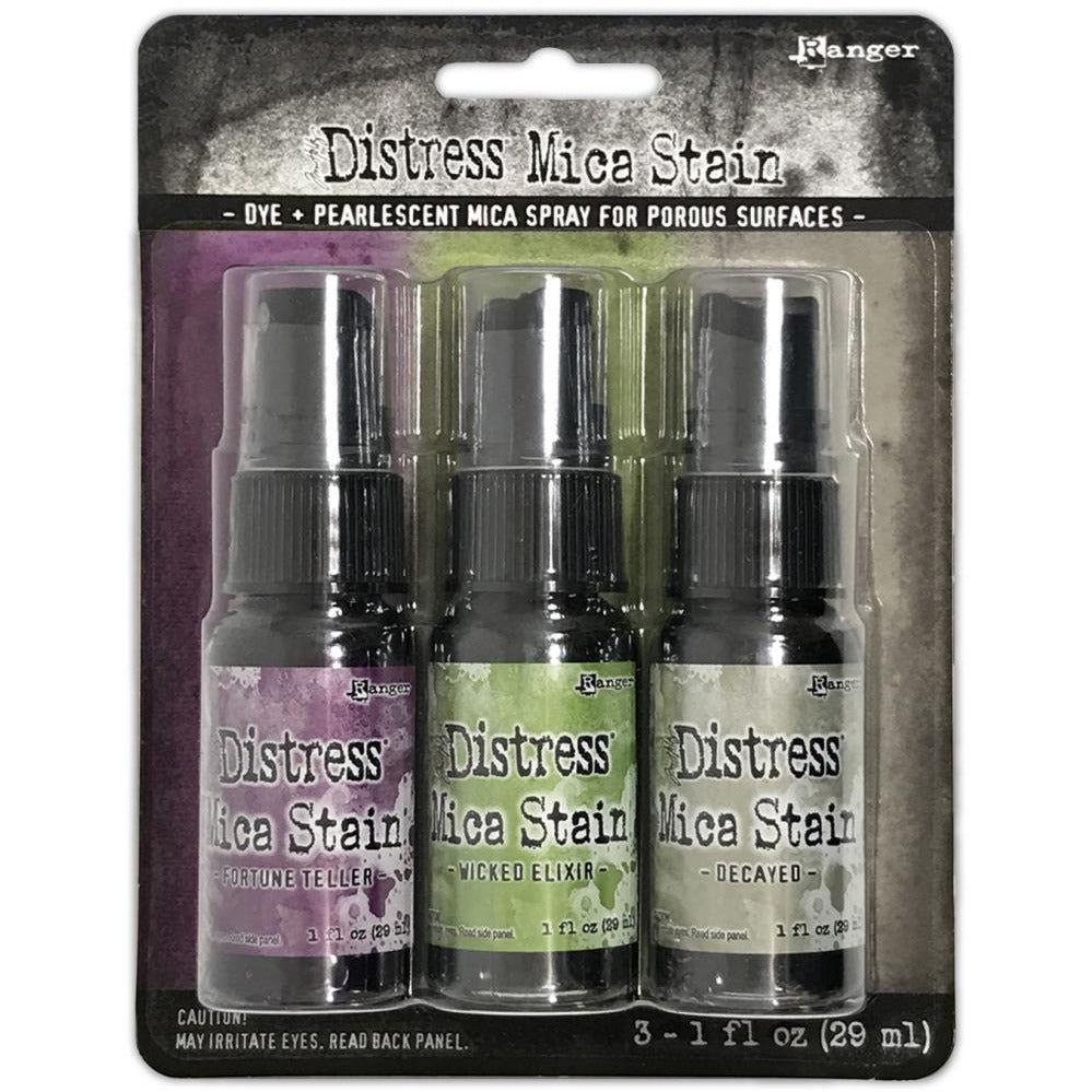 Tim Holtz Distress Mica Stain - Halloween Set #4 - 1oz - Honey Bee Stamps