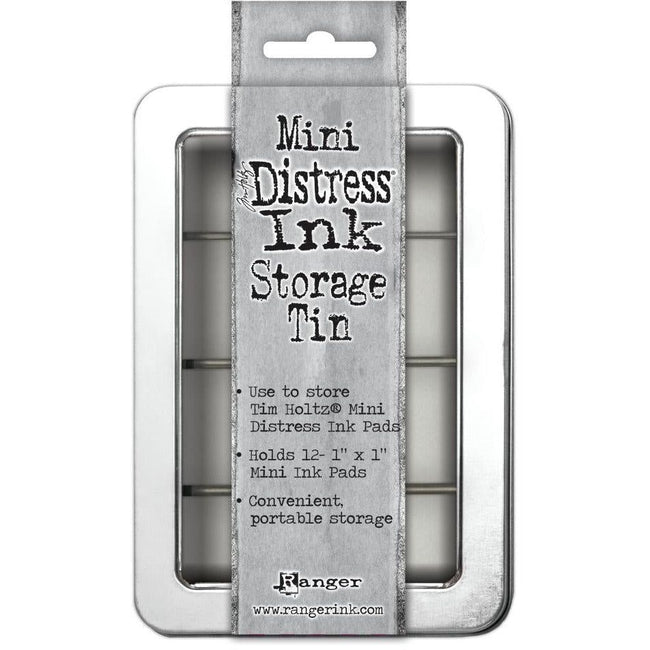 Tim Holtz Mini Distress Ink Cube Storage Tin - Honey Bee Stamps