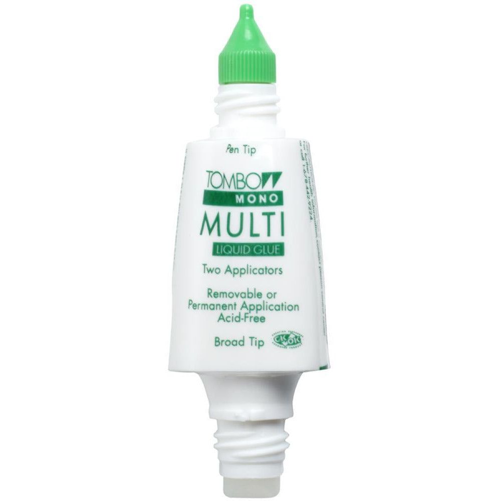 Tombow Mono Multi Liquid Glue, Double - ended Fine and Broad Tips - Honey Bee Stamps