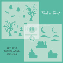 Trick Or Treat - Set of 2 Stencils - Honey Bee Stamps