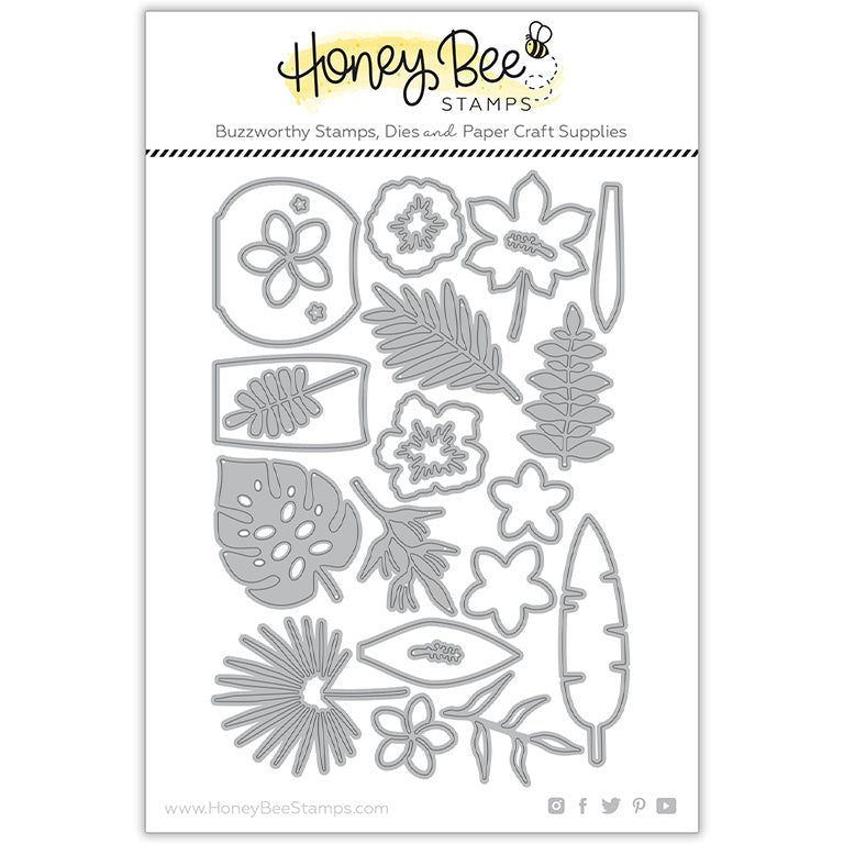 Tropical Bouquets - Honey Cuts - Honey Bee Stamps