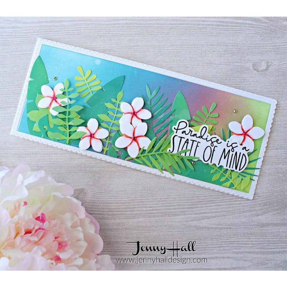 Tropical Bouquets - Honey Cuts - Stand - Alone Dies - Honey Bee Stamps