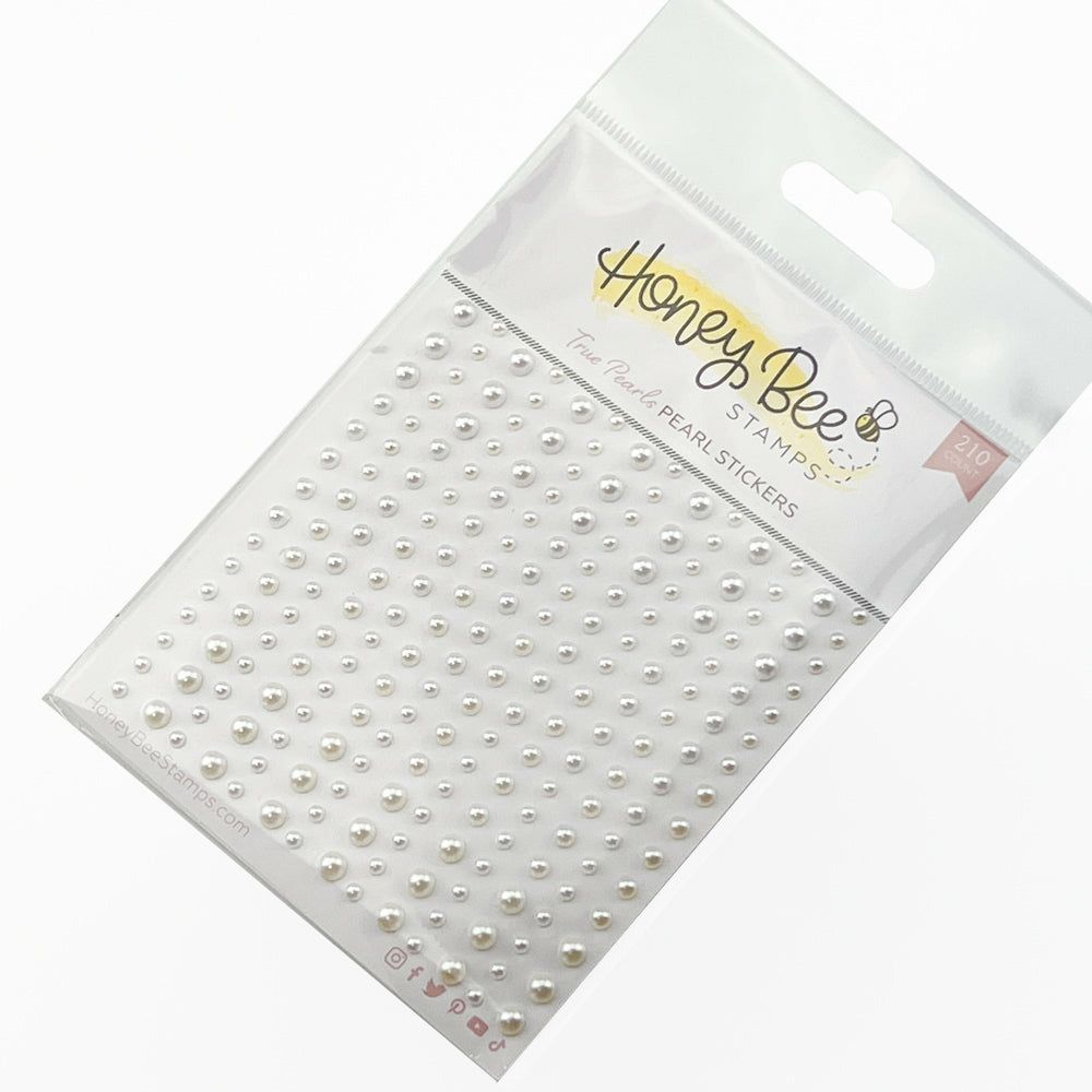 True Pearls - Pearl Stickers - 210 Count - Honey Bee Stamps