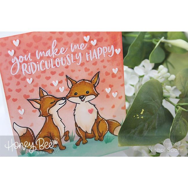 Tuxedo - Clay Hearts - Clearance - Honey Bee Stamps