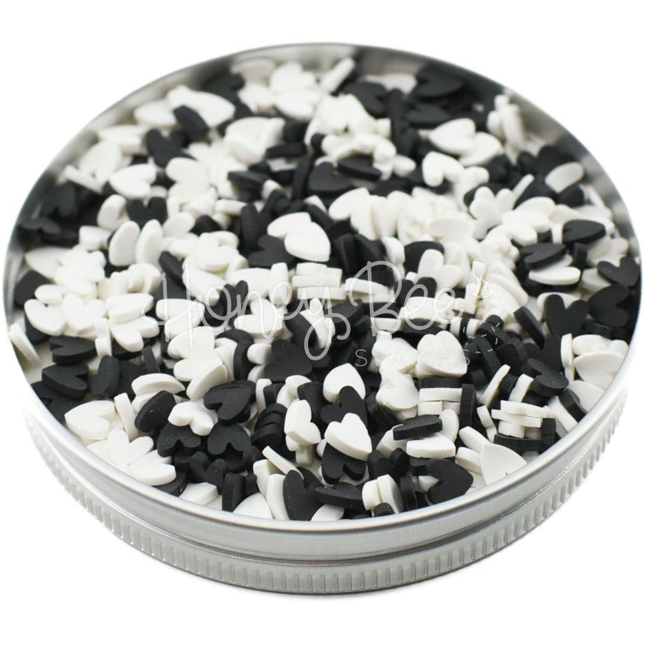 Tuxedo - Clay Hearts - Clearance - Honey Bee Stamps