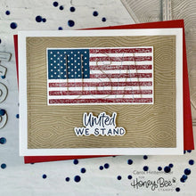 United We Stand - 4x4 Stamp Set - Honey Bee Stamps