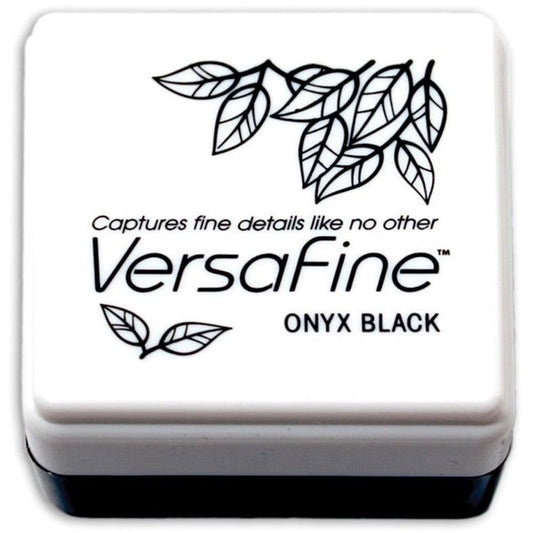 Versafine Fine Pigment 1" Mini Ink Cube - Onyx Black - Honey Bee Stamps