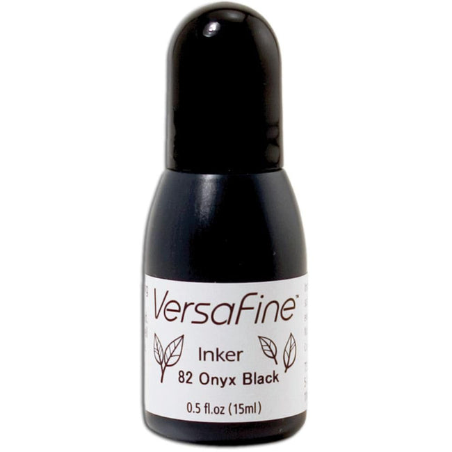 VersaFine Onyx Black Pigment Ink Refill .5oz - Honey Bee Stamps