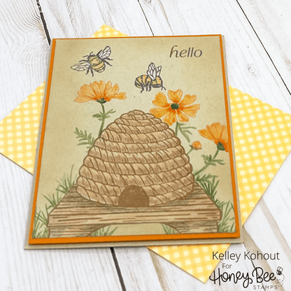 Vintage Hive - Honey Cuts - Coordinating Dies - Honey Bee Stamps