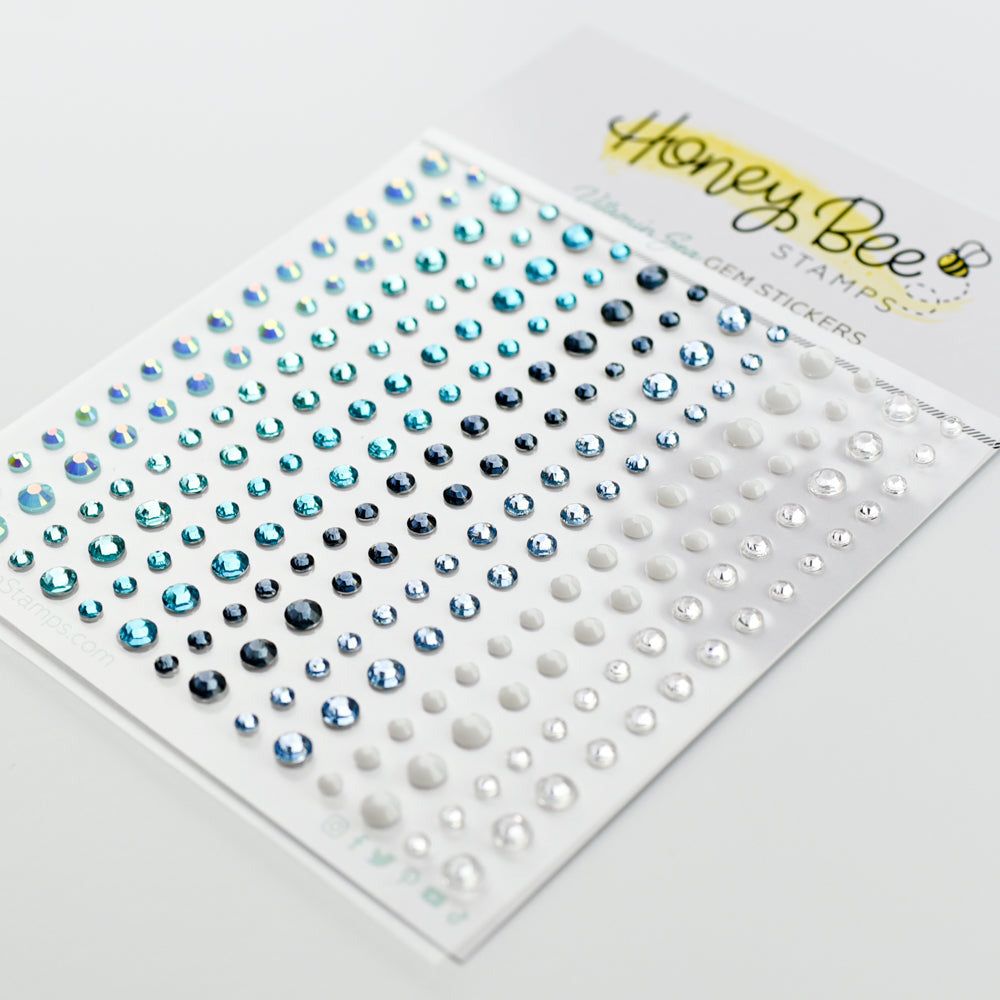 Vitamin Sea Gem Stickers - 210 Count - Honey Bee Stamps