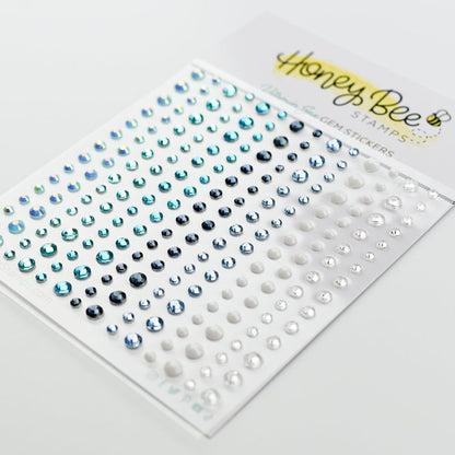 Vitamin Sea Gem Stickers - 210 Count - Honey Bee Stamps