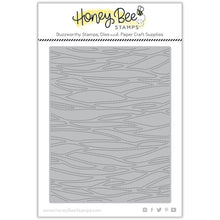 Waves Pierced A2 Cover Plate - Honey Cuts - Honey Bee Stamps