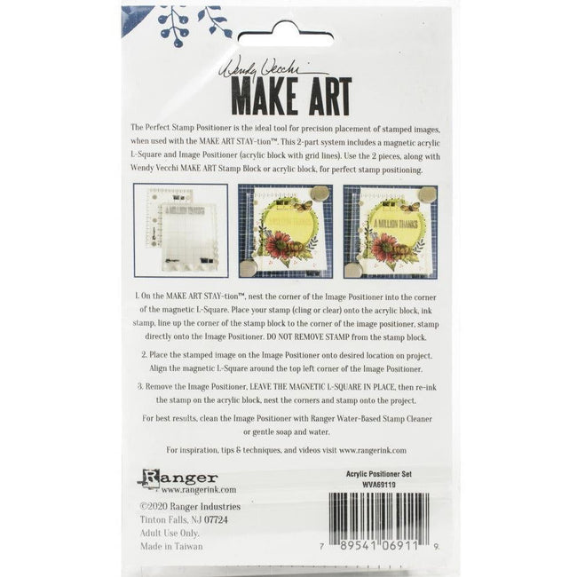 Wendy Vecchi Make Art Perfect Stamp Positioner Set - Honey Bee Stamps