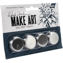 Wendy Vecchi MAKE ART Stay-tion 1" Magnets 4/Pkg - Honey Bee Stamps