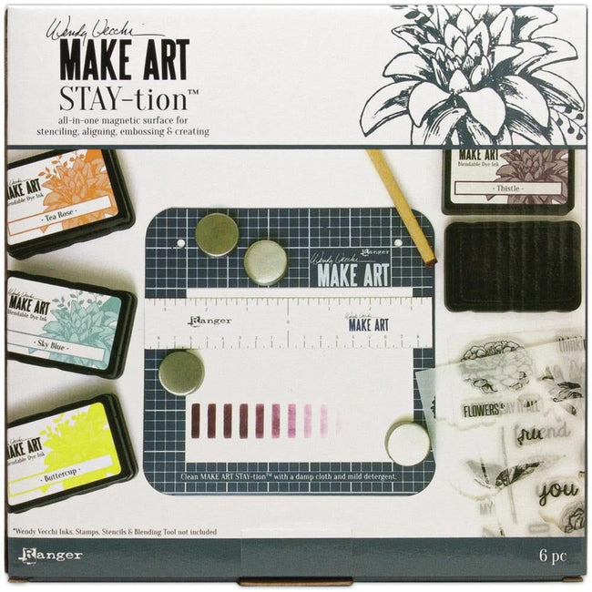 Wendy Vecchi Make Art Stay-tion Small 7" - Honey Bee Stamps