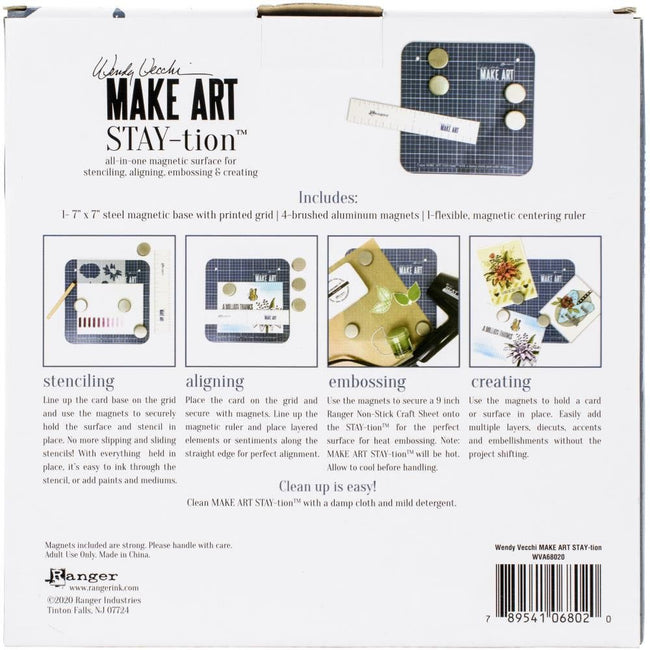 Wendy Vecchi Make Art Stay-tion Small 7" - Honey Bee Stamps