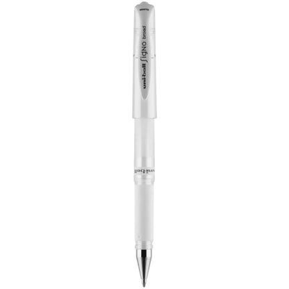 White Ink Uni-Ball Gel Impact Pen - Broad Point - Honey Bee Stamps