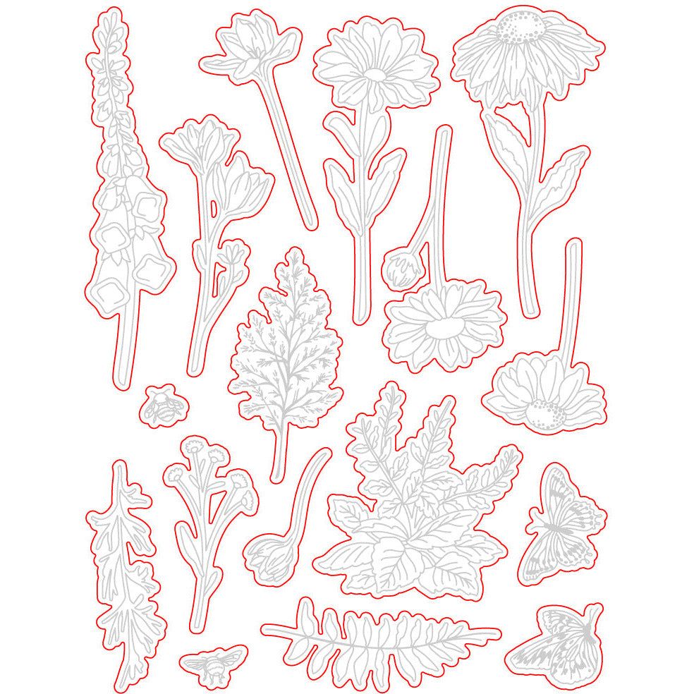 Wildflowers - Honey Cuts - Coordinating Dies - Retiring - Honey Bee Stamps