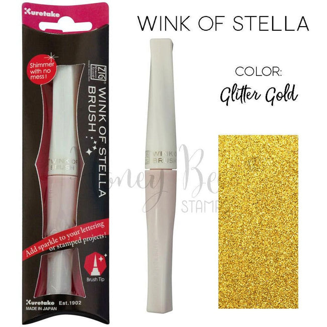 Wink Of Stella Glitter Brush Tip Pen | Gold