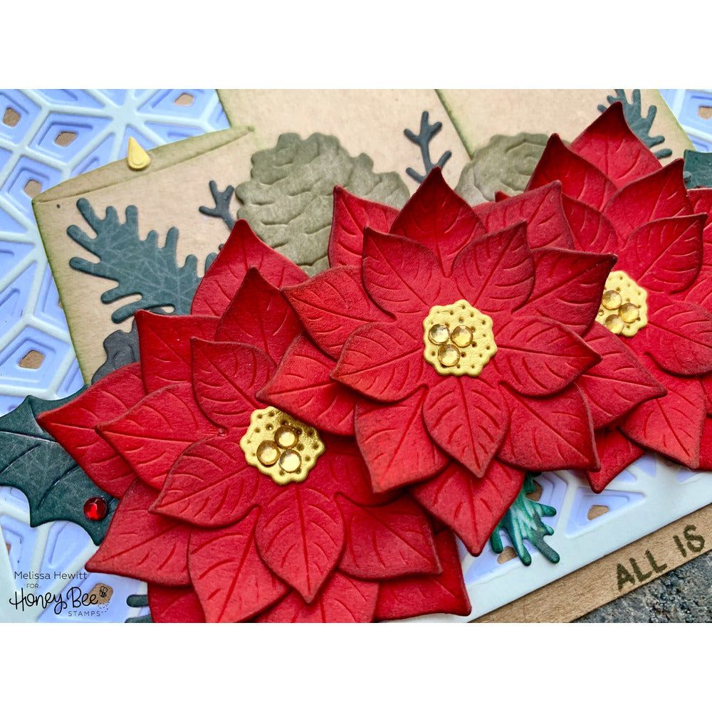 Winter Bouquets - Honey Cuts - Stand - Alone Dies - Honey Bee Stamps