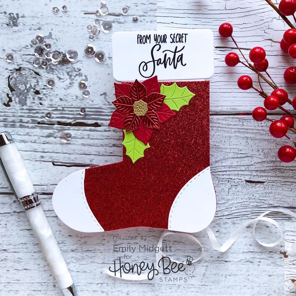 Winter Bouquets - Honey Cuts - Stand - Alone Dies - Honey Bee Stamps