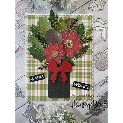 Winter Bouquets - Honey Cuts - Stand - Alone Dies - Honey Bee Stamps