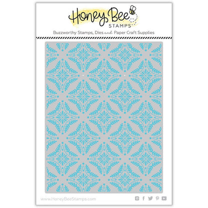 Winter Gems A2 Cover Plate - Honey Cuts - Stand - Alone Dies - Honey Bee Stamps