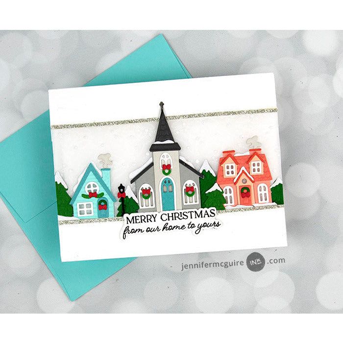 Winter Village - Honey Cuts - Honey Bee Stamps