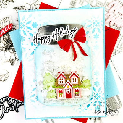 Winter Village - Honey Cuts - Stand - Alone Dies - Honey Bee Stamps
