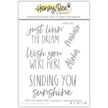 Wish You Were Here - 3x4 Stamp Set - Honey Bee Stamps