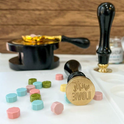 With Love - Wax Stamper - Honey Bee Stamps