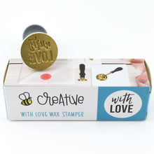With Love - Wax Stamper - Honey Bee Stamps