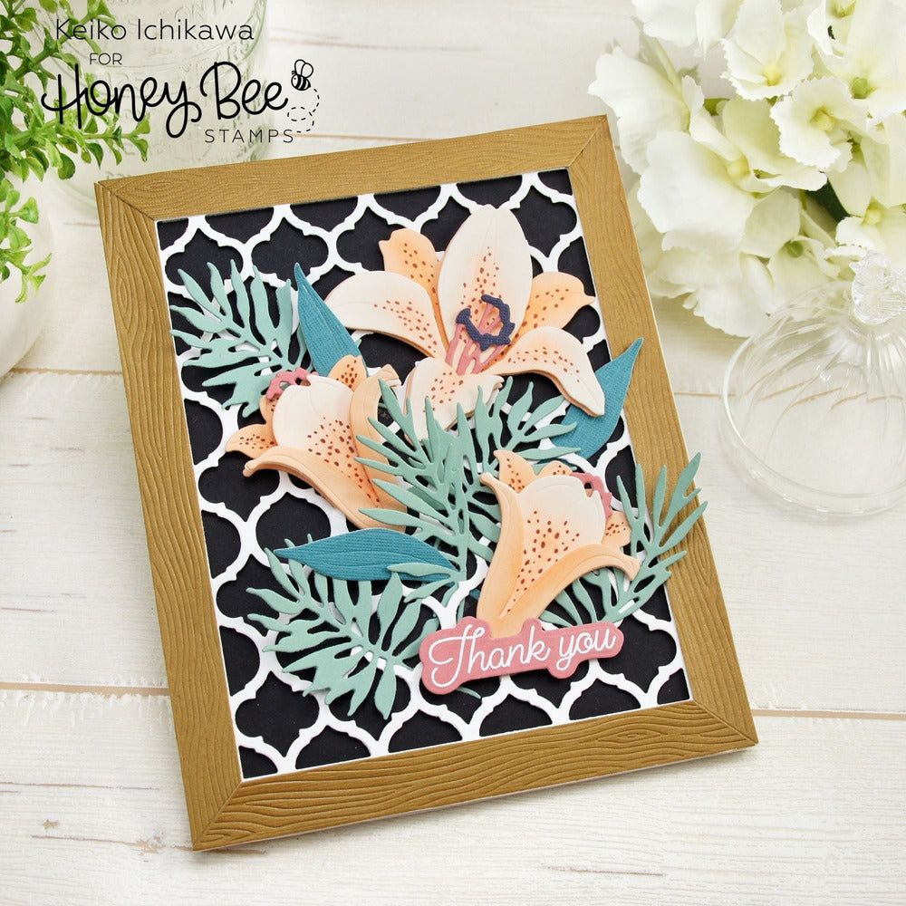 Wood Frame Builder - Honey Cuts - Honey Bee Stamps