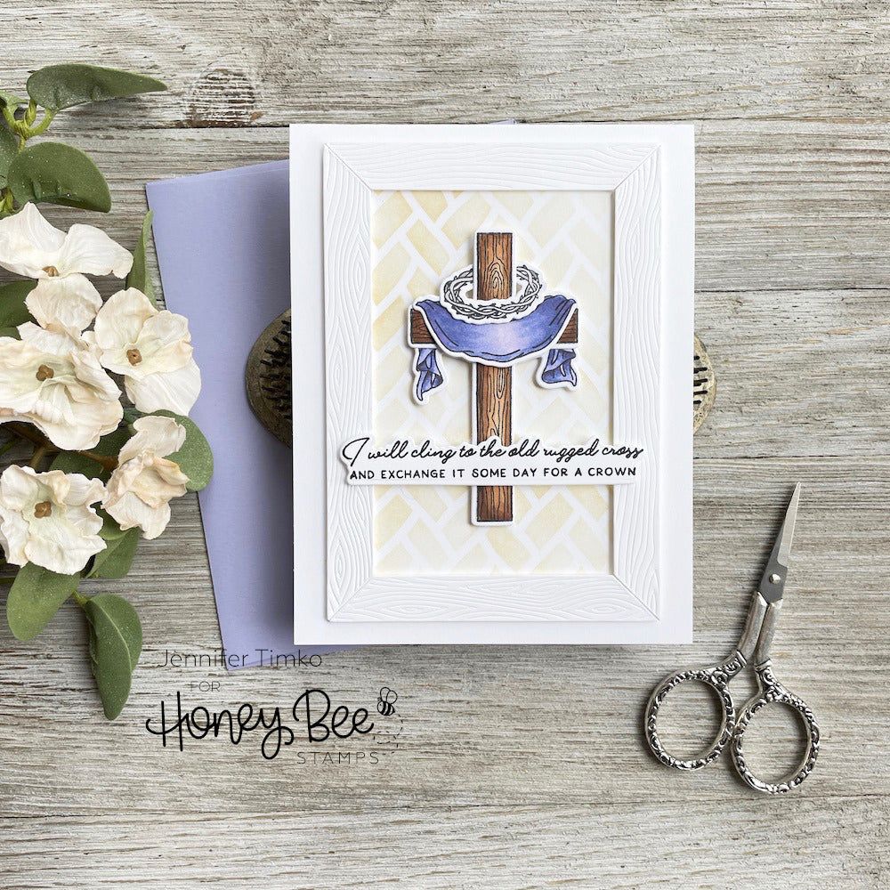 Wood Frame Builder - Honey Cuts - Stand - Alone Dies - Honey Bee Stamps