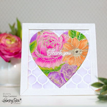 Wood Frame Builder - Honey Cuts - Stand - Alone Dies - Honey Bee Stamps