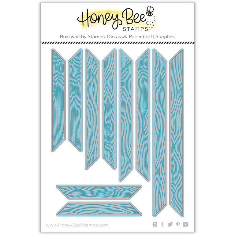 Wood Frame Builder - Honey Cuts - Stand - Alone Dies - Honey Bee Stamps