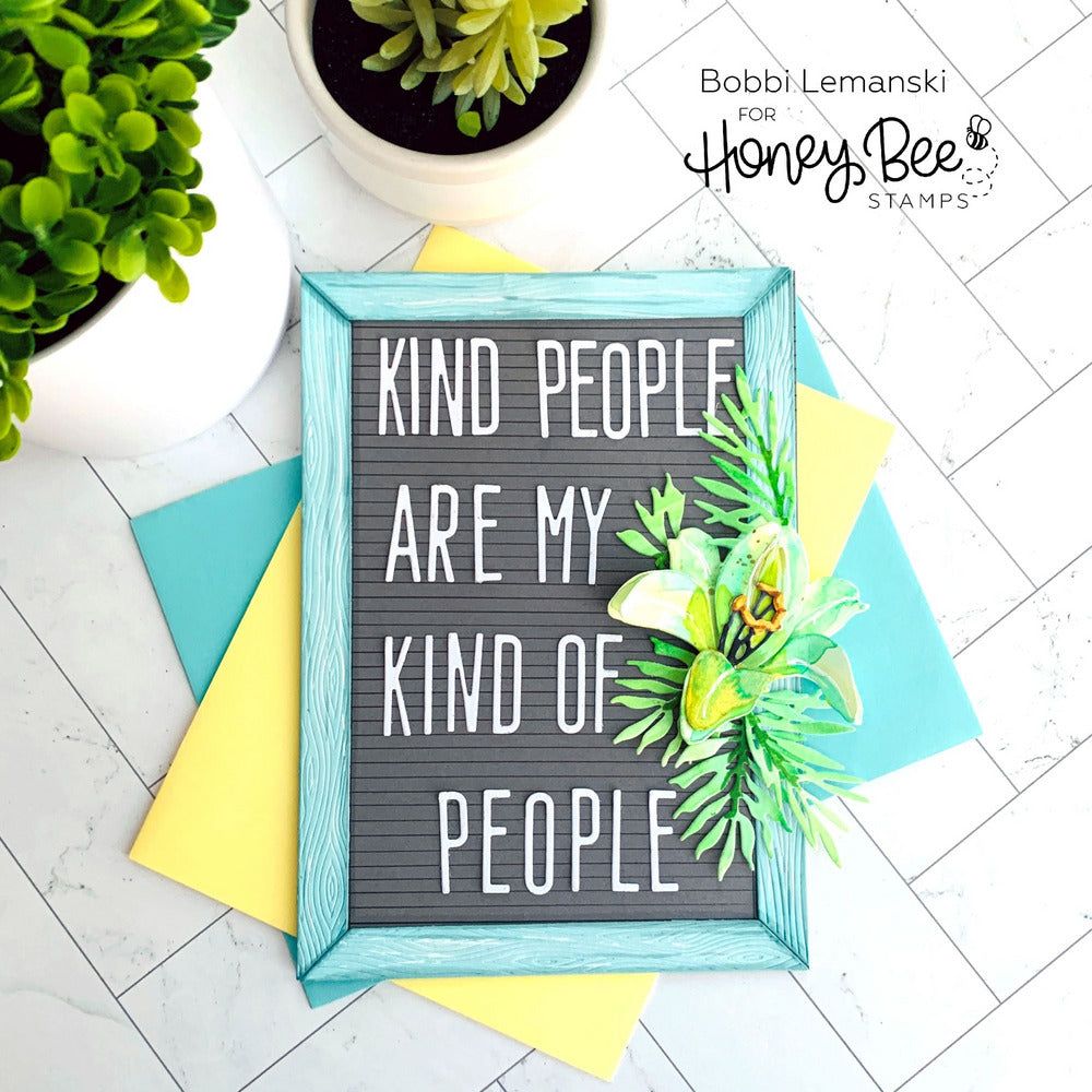 Wood Frame Builder - Honey Cuts - Stand - Alone Dies - Honey Bee Stamps