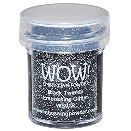 WOW! Embossing Glitter - Black Twinkle - Honey Bee Stamps